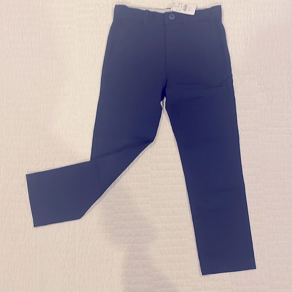 J.Crew Boys Navy Chinos Size 6 Stretch - NWT